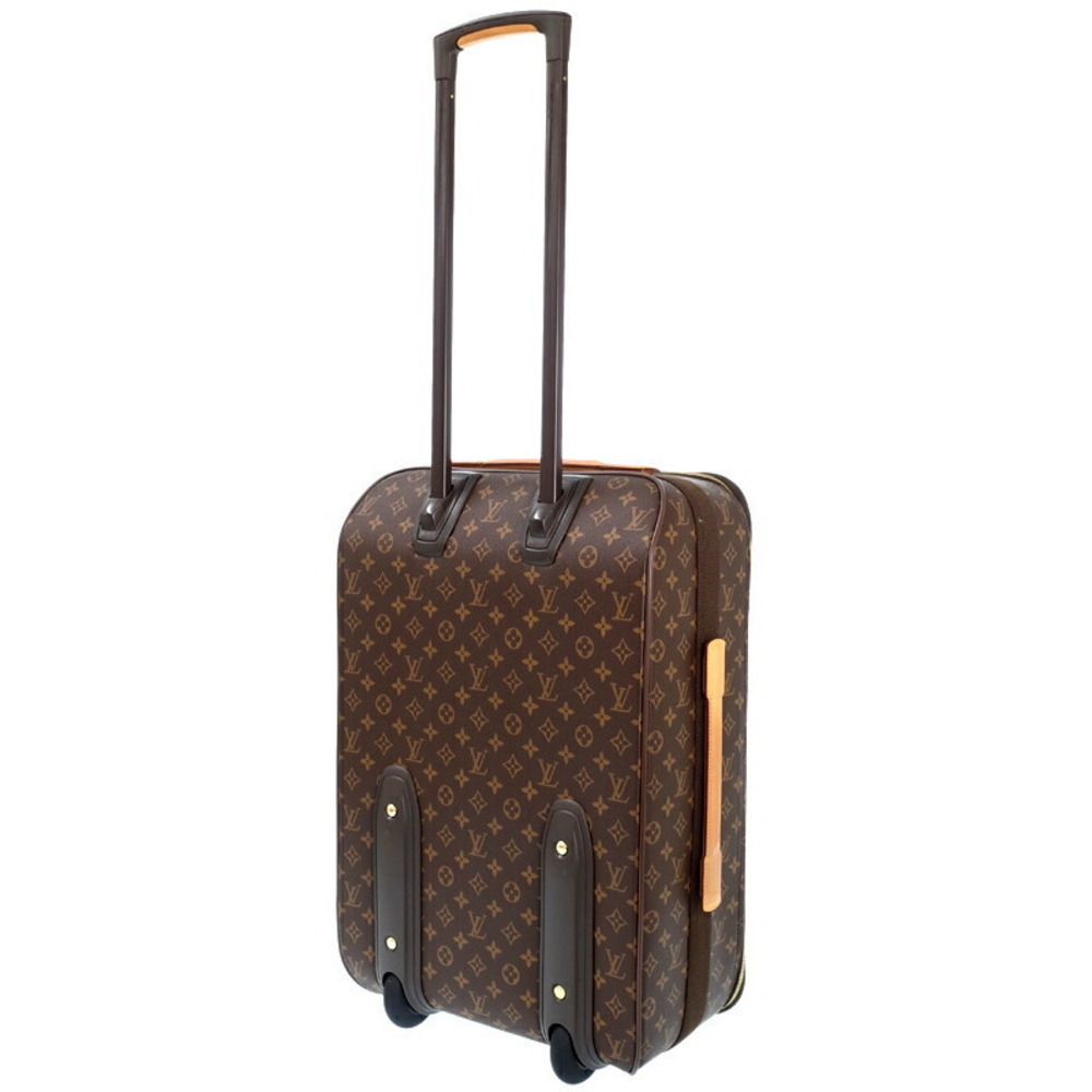 Louis Vuitton Monogram Case on Carry Brown Leather Pegasus